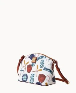MLB Mariners Suki Crossbody MARINERS -Dooney & Bourke B1696G QUMWPATNMRNR ALT1 1