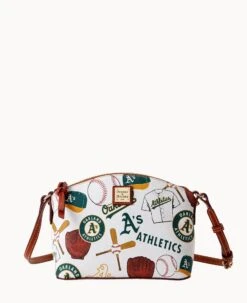 MLB Athletics Suki Crossbody ATHLETICS -Dooney & Bourke B1696G QUMWPATNOAKA 1