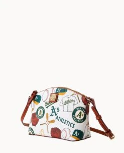 MLB Athletics Suki Crossbody ATHLETICS -Dooney & Bourke B1696G QUMWPATNOAKA ALT1 1