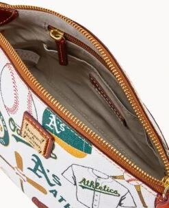 MLB Athletics Suki Crossbody ATHLETICS -Dooney & Bourke B1696G QUMWPATNOAKA ALT2 1