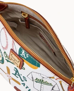 MLB Athletics Suki Crossbody ATHLETICS -Dooney & Bourke B1696G QUMWPATNOAKA ALT2