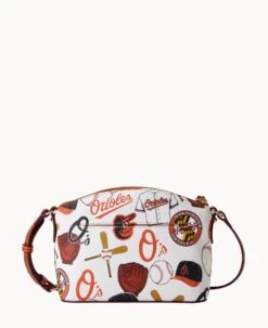 MLB Orioles Suki Crossbody ORIOLES 19 MLB Orioles Suki Crossbody ORIOLES -Dooney & Bourke B1696G QUMWPATNORLS ALT3 1