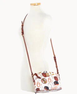 MLB Orioles Suki Crossbody ORIOLES 15 MLB Orioles Suki Crossbody ORIOLES -Dooney & Bourke B1696G QUMWPATNORLS ALT4