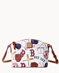 MLB Red Sox Suki Crossbody RED SOX -Dooney & Bourke B1696G QUMWPATNRDSX 1