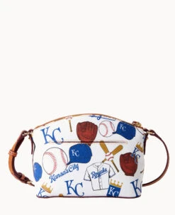 MLB Royals Suki Crossbody ROYALS -Dooney & Bourke B1696G QUMWPATNRYLS ALT3