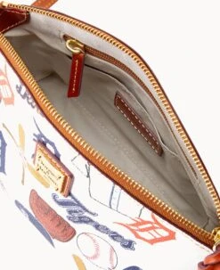 MLB Tigers Suki Crossbody TIGERS 18 MLB Tigers Suki Crossbody TIGERS -Dooney & Bourke B1696G QUMWPATNTGRS ALT2 1