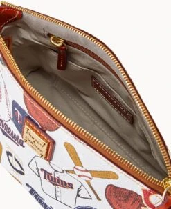 MLB Twins Suki Crossbody TWINS -Dooney & Bourke B1696G QUMWPATNTWNS ALT2 1