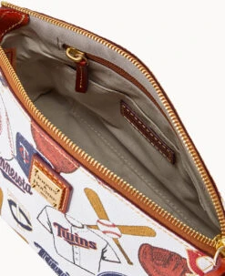 MLB Twins Suki Crossbody TWINS -Dooney & Bourke B1696G QUMWPATNTWNS ALT2