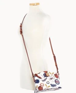 MLB Twins Suki Crossbody TWINS -Dooney & Bourke B1696G QUMWPATNTWNS ALT4 1