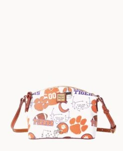 Collegiate Clemson University Suki Crossbody CLEMSON -Dooney & Bourke B1696G QXMWPATNCLM0 1