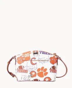 Collegiate Clemson University Suki Crossbody CLEMSON -Dooney & Bourke B1696G QXMWPATNCLM0 ALT3 1