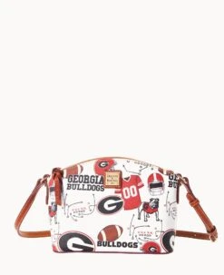 Collegiate University Of Georgia Suki Crossbody Georgia -Dooney & Bourke B1696G QXMWPATNGEA0 1