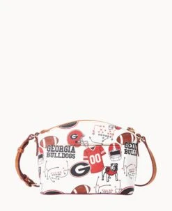 Collegiate University Of Georgia Suki Crossbody Georgia -Dooney & Bourke B1696G QXMWPATNGEA0 ALT3 1