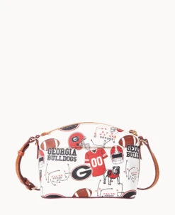 Collegiate University Of Georgia Suki Crossbody Georgia -Dooney & Bourke B1696G QXMWPATNGEA0 ALT3