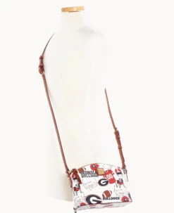 Collegiate University Of Georgia Suki Crossbody Georgia -Dooney & Bourke B1696G QXMWPATNGEA0 ALT4