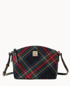 Tartan Suki Crossbody Black