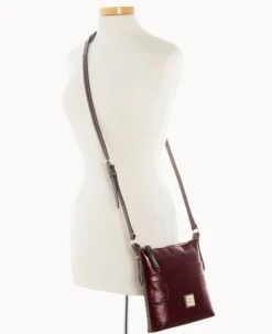 Denison Letter Carrier Bordeaux -Dooney & Bourke B1725G 8DBXPABM ALT4 1