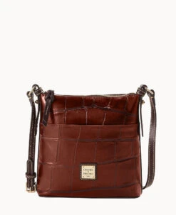 Denison Letter Carrier Bordeaux -Dooney & Bourke B1725G 8DCGPABM