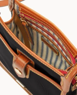 Wayfarer Letter Carrier Black 23 Wayfarer Letter Carrier Black -Dooney & Bourke B1747G WWBLLSKR ALT2