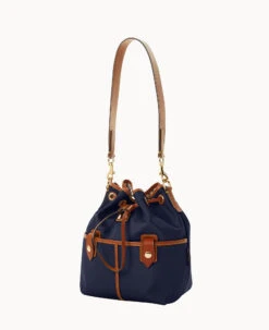 Wayfarer Drawstring Navy 22 Wayfarer Drawstring Navy -Dooney & Bourke B1765G WWNVLSKR ALT1