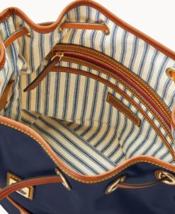 Wayfarer Drawstring Navy 23 Wayfarer Drawstring Navy -Dooney & Bourke B1765G WWNVLSKR ALT2