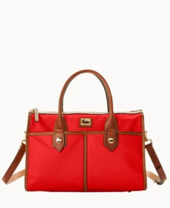Wayfarer Satchel Red