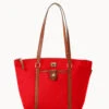Wayfarer Zip Tote Red