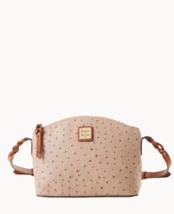 Ostrich Penny Crossbody Caramel -Dooney & Bourke B1823G OTXDPAKR