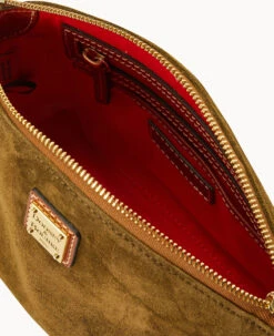 Suede Penny Crossbody Olive -Dooney & Bourke B1823G SUOLPATN ALT2