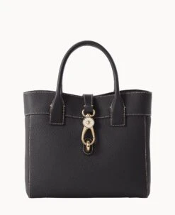 Pebble Grain Cara Tote Black -Dooney & Bourke B1828G AWBLPABL