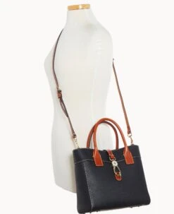 Pebble Grain Cara Tote Black -Dooney & Bourke B1828G AWBLPATN ALT4 1