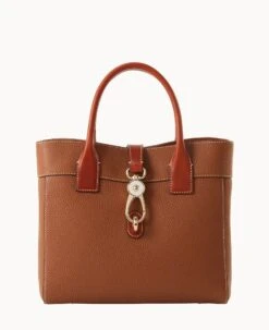 Pebble Grain Cara Tote Black -Dooney & Bourke B1828G AWCAPATN