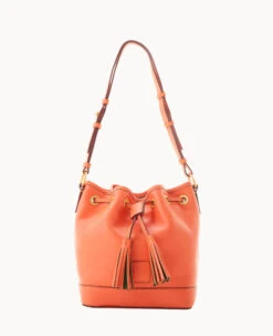 Florentine Small Drawstring Salmon -Dooney & Bourke B1830D SCSISCSI 2