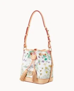 Botanical Collection Small Drawstring White 14 Botanical Collection Small Drawstring White -Dooney & Bourke B1830G BZWHSVNA ALT1 1