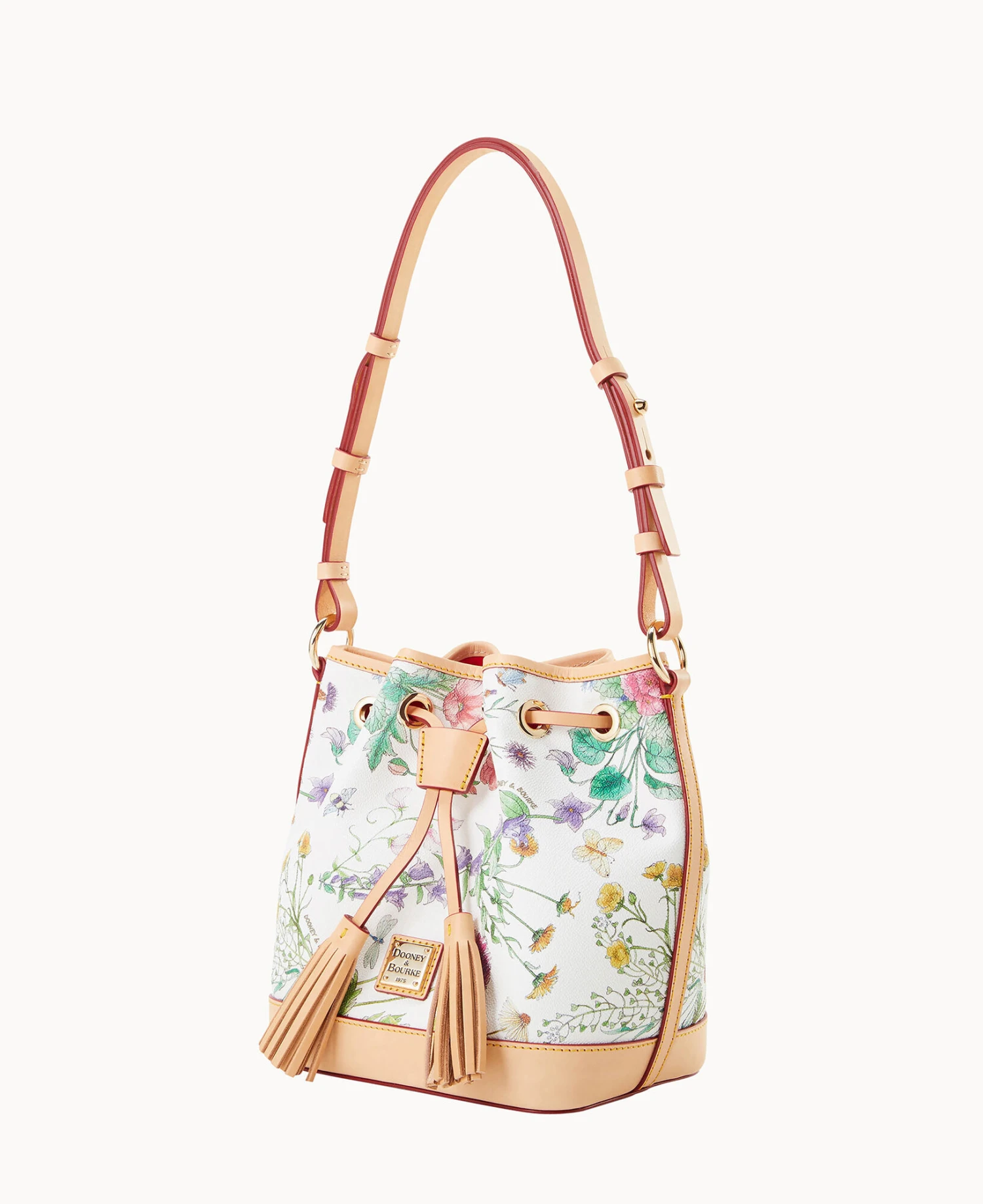 Botanical Collection Small Drawstring White 2 Botanical Collection Small Drawstring White - Image 2