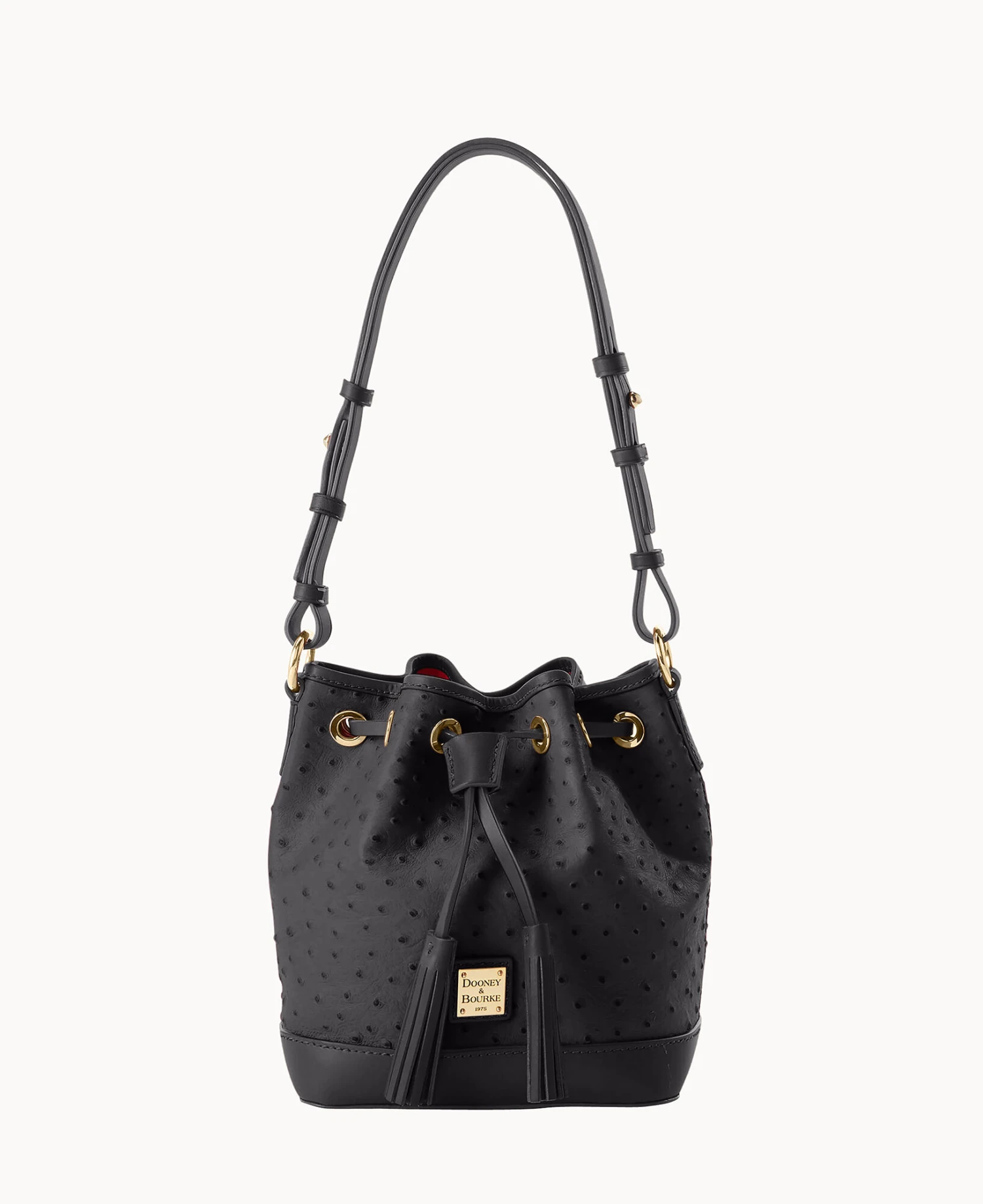 Ostrich Small Drawstring Brown Tmoro 11 Ostrich Small Drawstring Brown Tmoro - Image 11