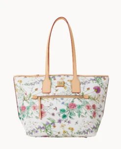 Botanical Collection Tote White -Dooney & Bourke B1854G BZWHSVNA 2