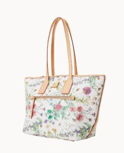Botanical Collection Tote White -Dooney & Bourke B1854G BZWHSVNA ALT1 1