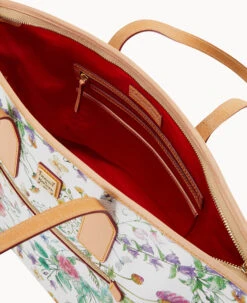 Botanical Collection Tote White -Dooney & Bourke B1854G BZWHSVNA ALT2