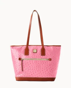 Ostrich Tote Black Black -Dooney & Bourke B1854G OTHPPAKR