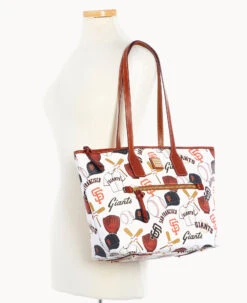 MLB Giants Tote GIANTS -Dooney & Bourke B1854G QUMWPATNGINT ALT4