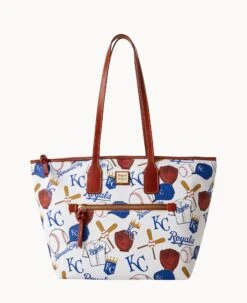 MLB Royals Tote ROYALS -Dooney & Bourke B1854G QUMWPATNRYLS 1