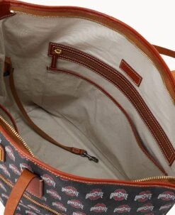 Collegiate Ohio State University Large Tote OHIO STATE -Dooney & Bourke B1855G AABLPATNOHST ALT2 1