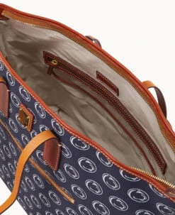 Collegiate Penn State University Large Tote PENN STATE 11 Collegiate Penn State University Large Tote PENN STATE -Dooney & Bourke B1855G AANVPATNPNST ALT2