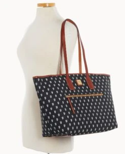 MLB Giants Large Tote GIANTS -Dooney & Bourke B1855G MJBLPATNGINT ALT4 1