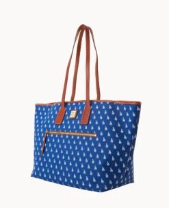 MLB Dodgers Large Tote DODGERS -Dooney & Bourke B1855G MJBUPATNDODG ALT1 1
