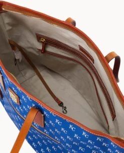 MLB Royals Large Tote ROYALS 15 MLB Royals Large Tote ROYALS -Dooney & Bourke B1855G MJBUPATNRYLS ALT2 1