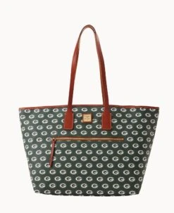 NFL Packers Large Tote PACKERS -Dooney & Bourke B1855G NJGRPATNPCKR 1