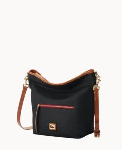 Wayfarer Small Hobo Crossbody Black -Dooney & Bourke B1860G WWBLLSKR0000 ALT1 1