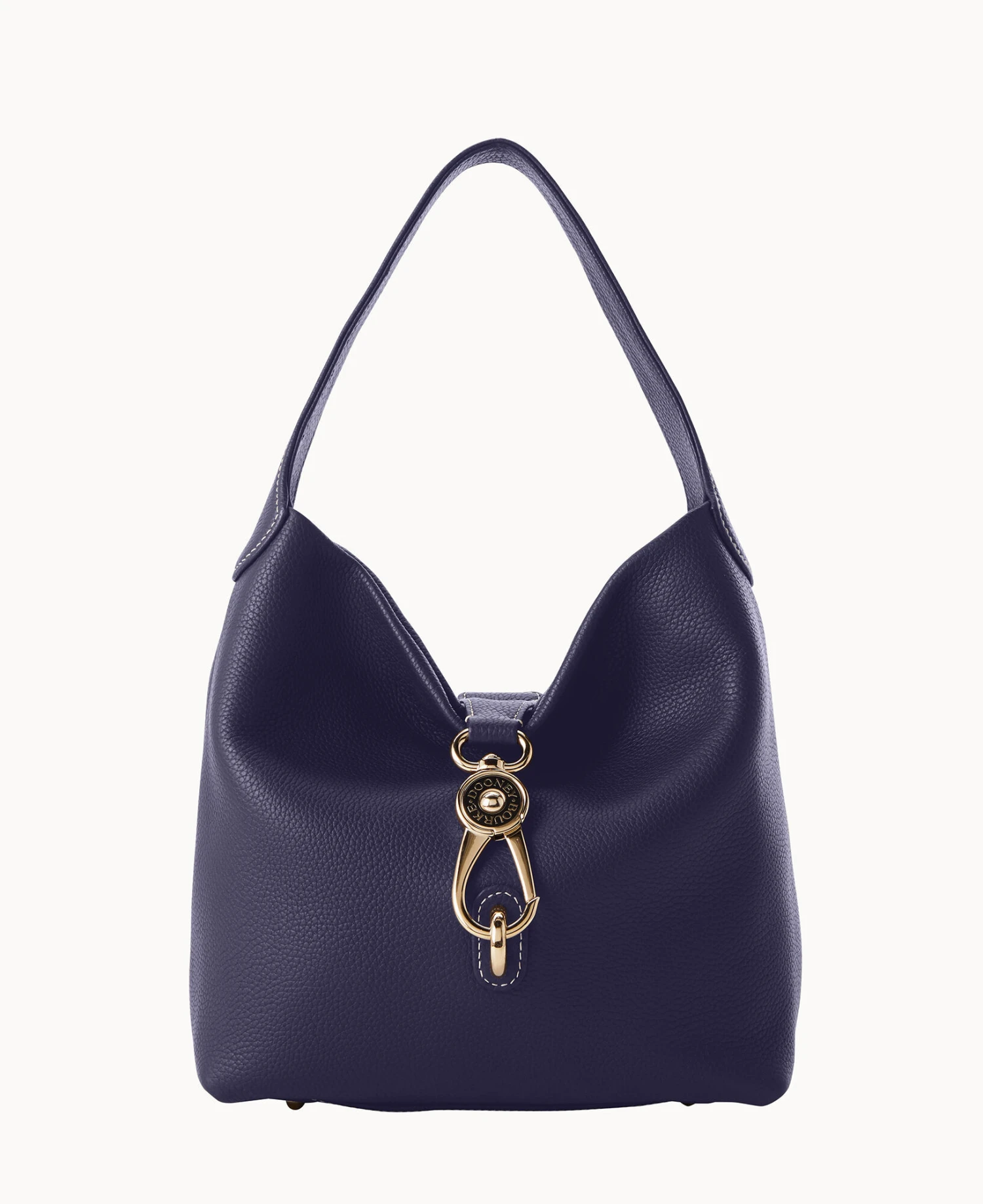 Pebble Grain Small Logo Lock Sac Midnight Blue 1 Pebble Grain Small Logo Lock Sac Midnight Blue